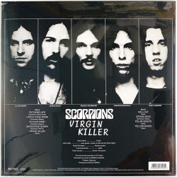 Scorpions Virgin Killer LP-levyt  /  uusi tuote 1976 BMG