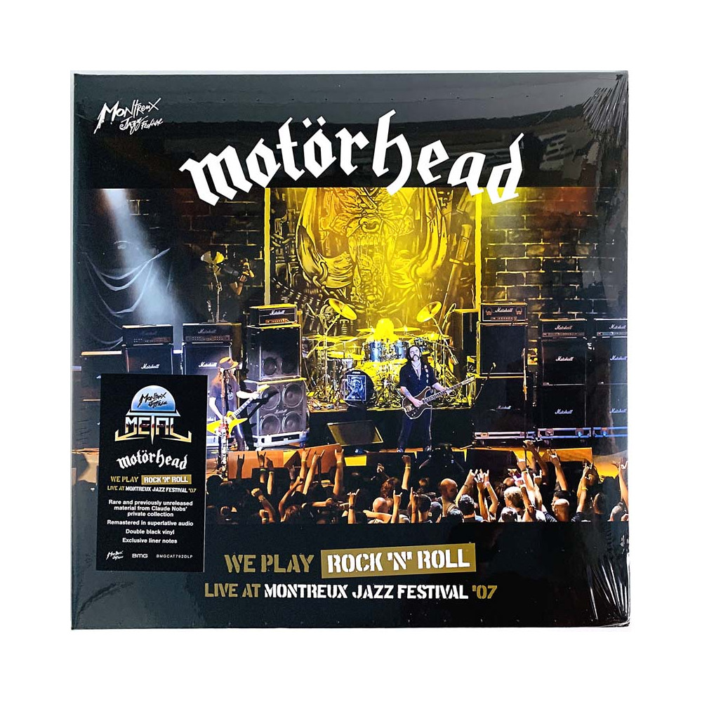 Motörhead We play Rock 'N' Roll 2LP LP-levyt  /  uusi tuote 2007/2023 BMG