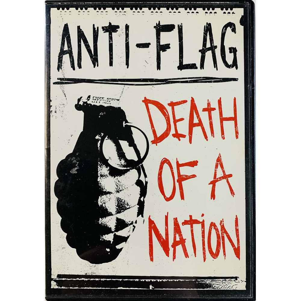 DVD - Anti-Flag DVD Death of a nation  kansi EX levy EX DVD