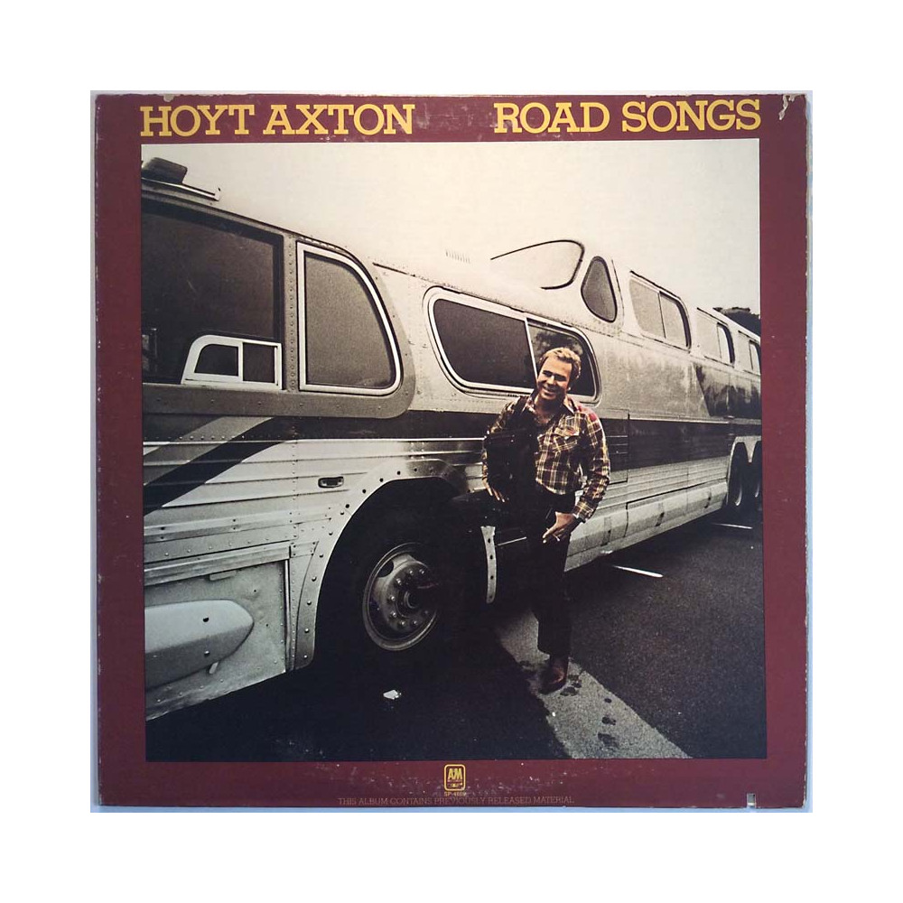 Axton Hoyt LP Road Song  kansi VG levy EX Käytetty LP