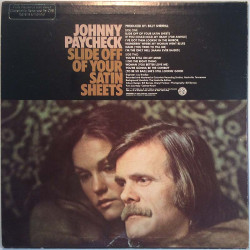 Paycheck Johnny LP Slide Off Of Your Satin Sheets  kansi VG levy EX Käytetty LP
