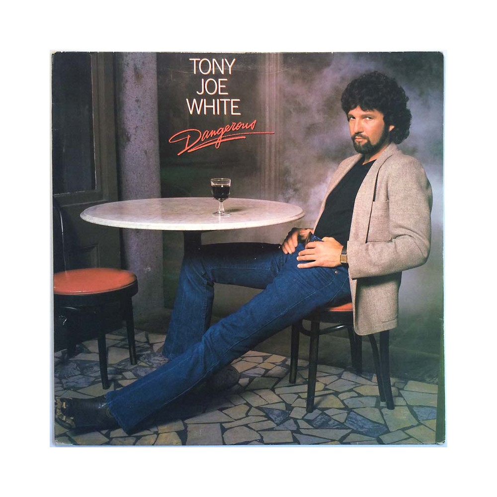 White Tony Joe LP Dangerous  kansi VG levy EX Käytetty LP