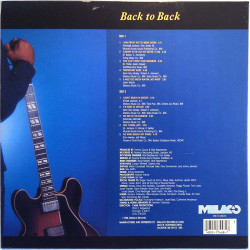 Little Milton LP Back to Back  kansi EX levy EX Käytetty LP