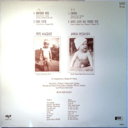 Pepe Ahlqvist & Jarkka Rissanen LP Mercedes Benz 12-inch maxi  kansi VG+ levy EX Käytetty LP