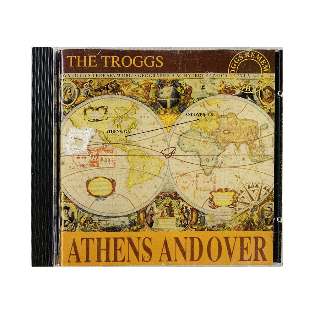 Troggs CD Athens Andover  kansi EX levy EX Käytetty CD