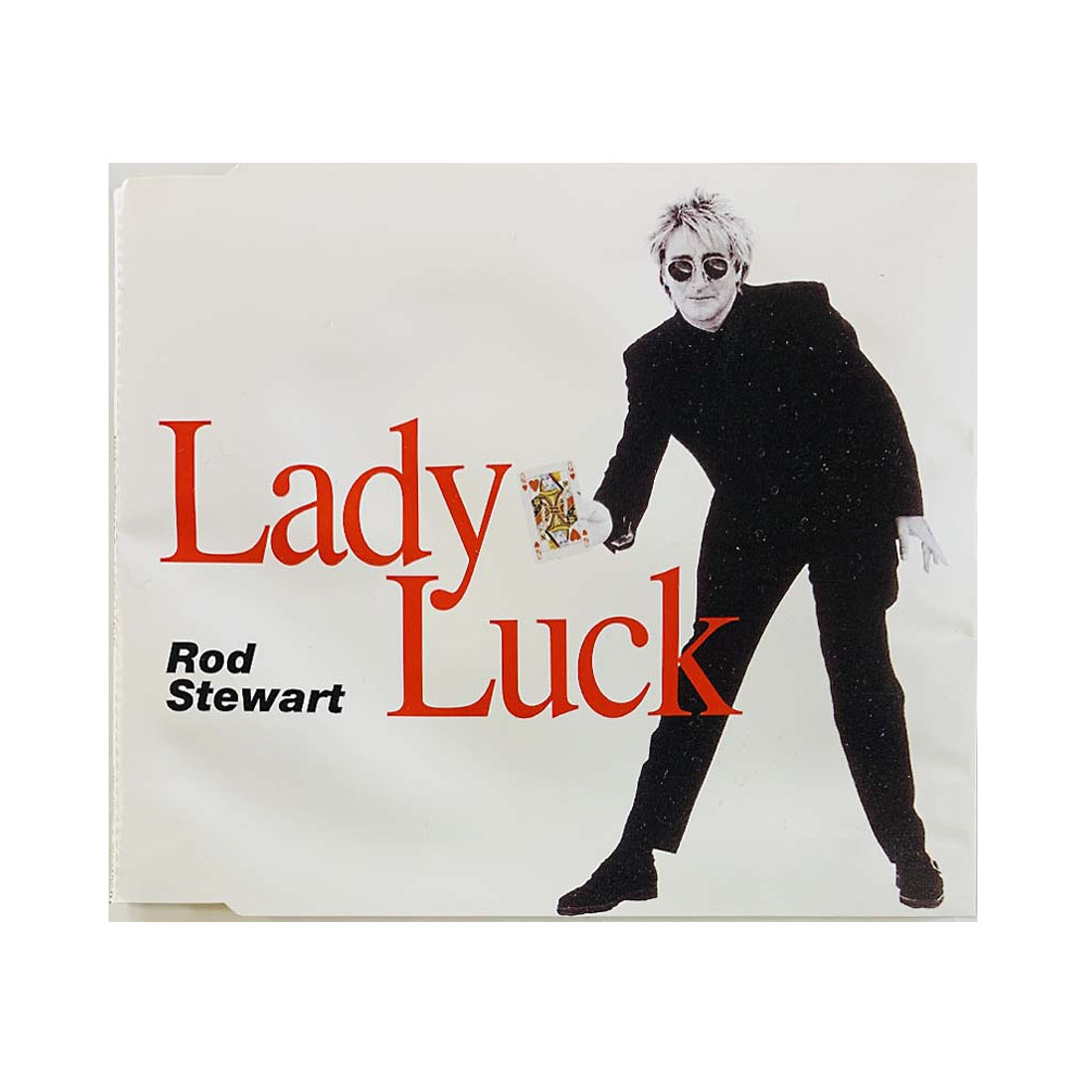 Stewart Rod CD Lady Luck +3 CD-single  kansi VG levy VG+ Käytetty CD