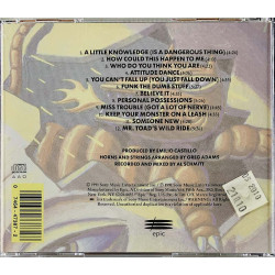 Tower Of Power CD Monster On A Leash  kansi EX levy EX Käytetty CD