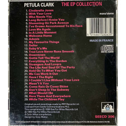 Clark Petula CD EP Collection  kansi EX levy EX Käytetty CD