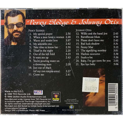 Sledge Percy / Johnny Otis CD Sledge & Otis  kansi EX levy VG+ Käytetty CD