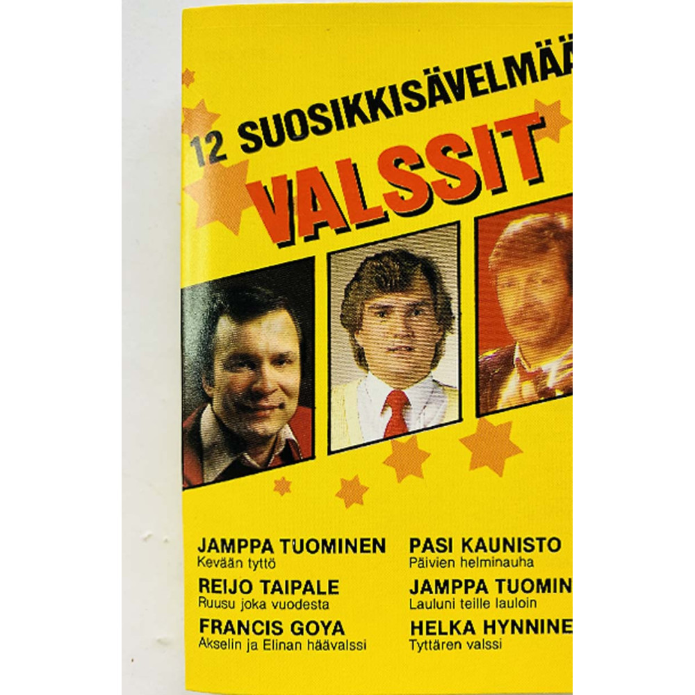 Jamppa Tuominen, Reijo Taipale ym. 1986 BBK 2512 12 suosikkisävelmää Valssit c musikkassett