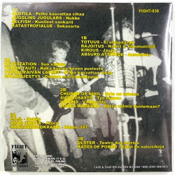 Olotila, Totuus, Kirous ym. 2002 FIGHT-038 Tribute to Kaaos -The Chaos Continues 3x7” begagnad singelskiva