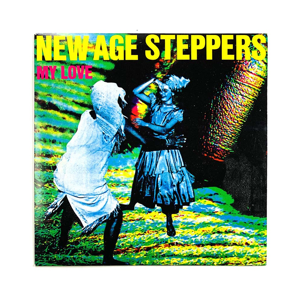 New Age Steppers single 7” kuvakannella My love / I scream  kansi EX levy EX vinyylisingle