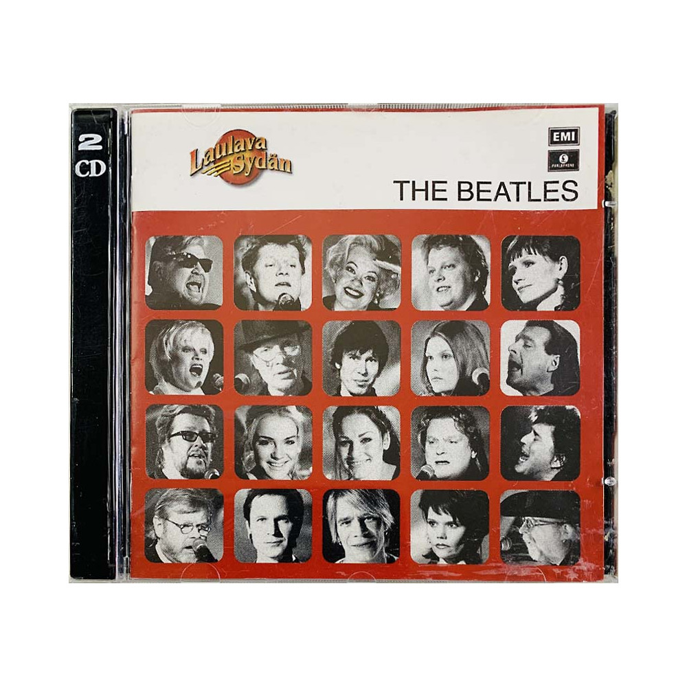 Sorsakoski, Läntinen, Kirka, Hector ym CD Laulava sydän - The Beatles 2CD  kansi EX levy EX- Käytetty CD