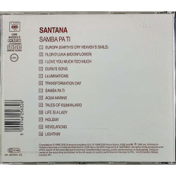 Santana CD Samba Pa Ti  kansi EX levy VG+ Käytetty CD