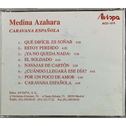 Azahara Medina CD Caravana Espanola  kansi VG+ levy EX Käytetty CD