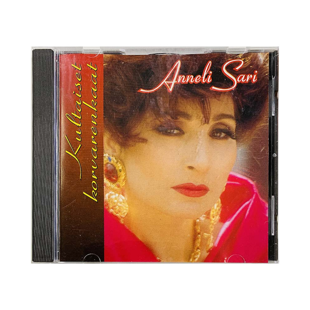 Sari Anneli CD Kultaiset Korvarenkaat  kansi EX levy EX Käytetty CD