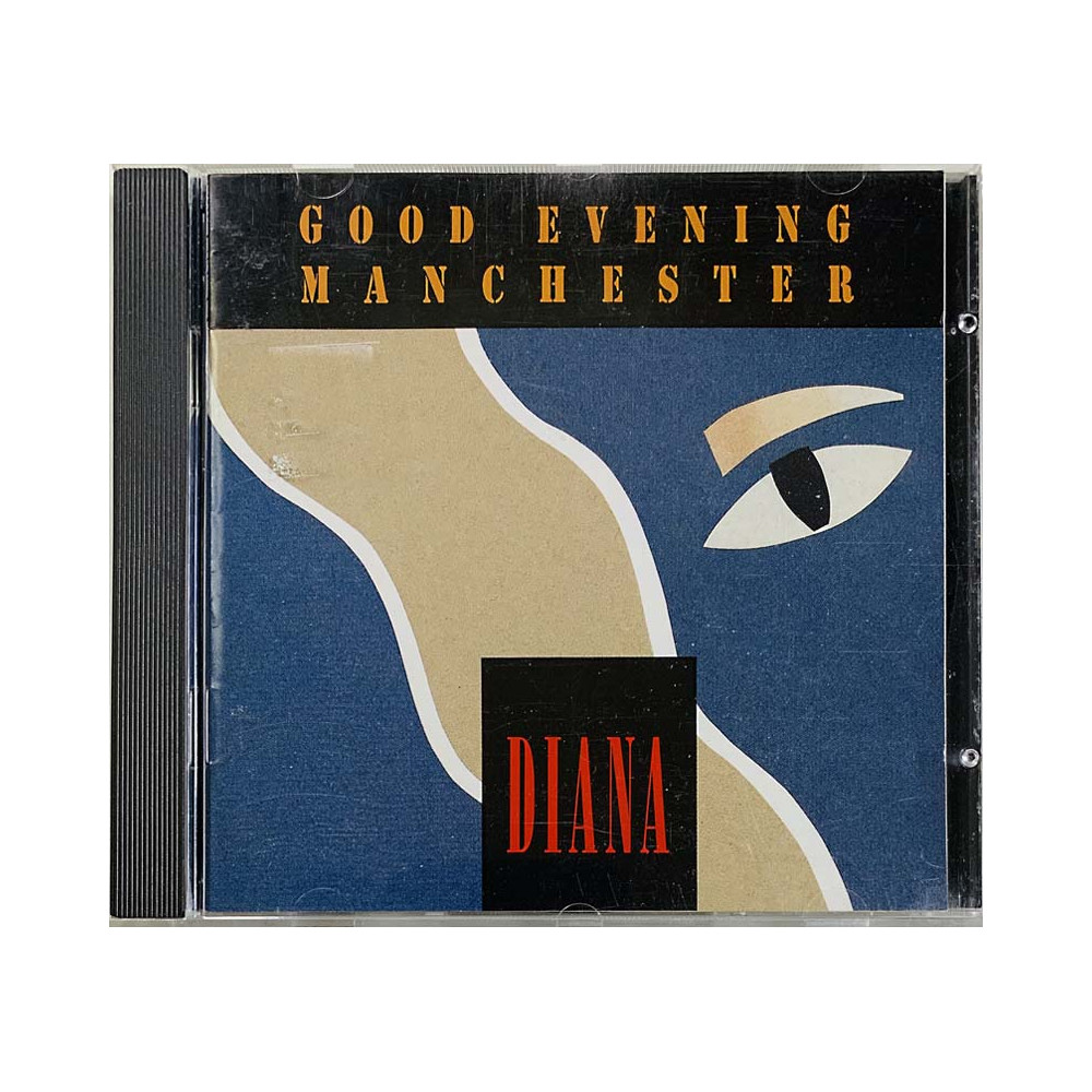 Good Evening Manchester CD Diana  kansi EX levy EX- Käytetty CD