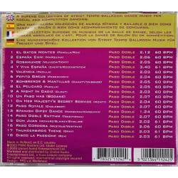 Gold Star Ballroom Orchestra CD Paso Doble  kansi EX levy EX Käytetty CD