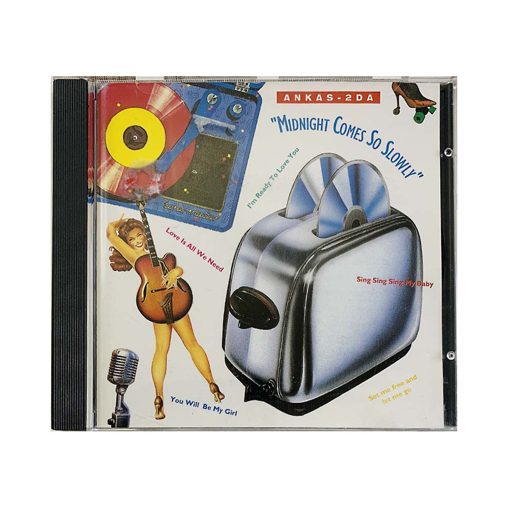 Franky & Pena CD Midnight Comes So Slowly  kansi EX levy EX Käytetty CD