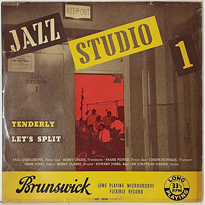 Various Artists: Jazz Studio 1 Tenderly Let’s Split - Käytetty LP VG+ / G-