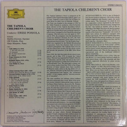 Tapiola Children’s Choir: Conductor: Erkki Pohjola - Käytetty LP EX- / EX-