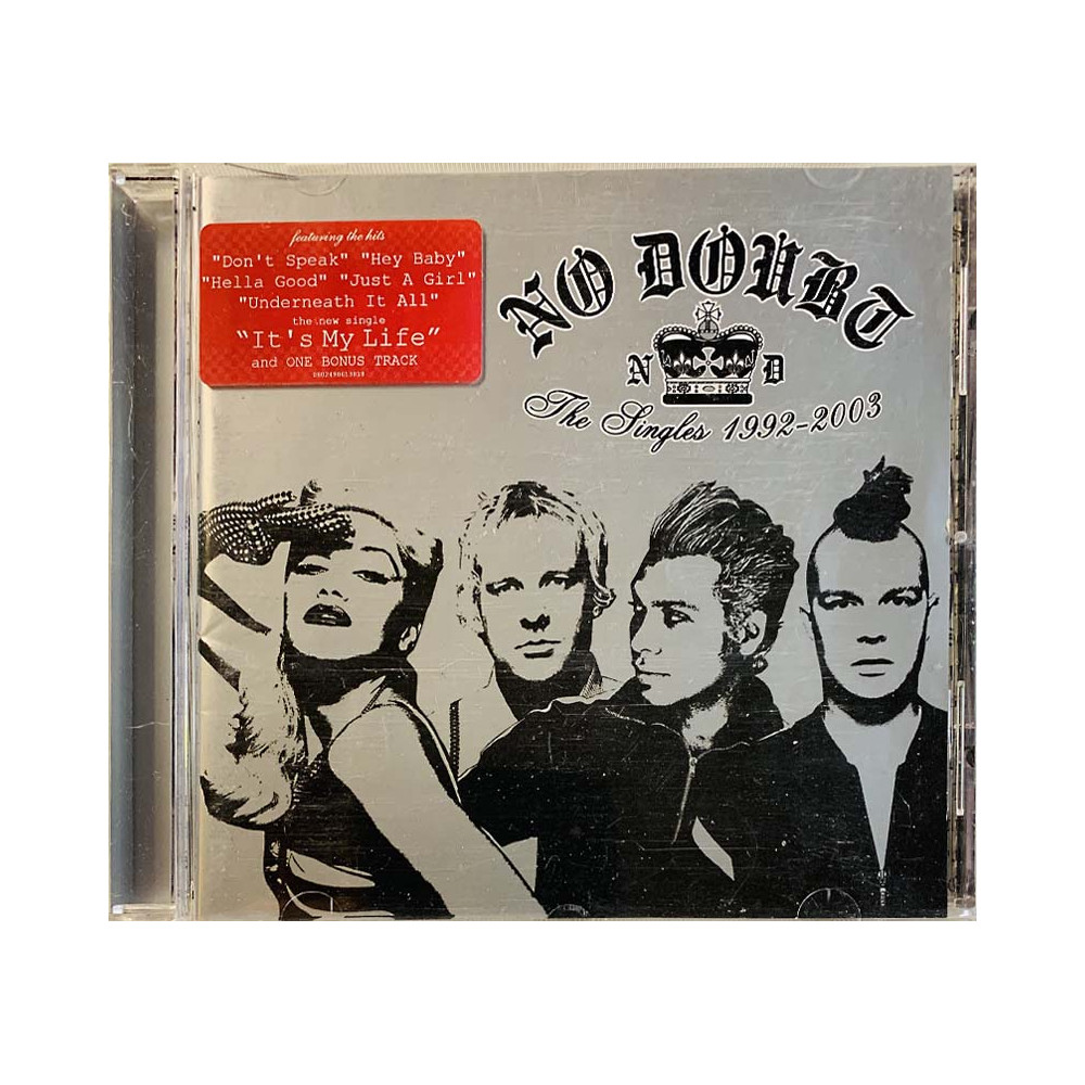 No Doubt CD The Singles 1992 - 2003  kansi EX levy VG+ Käytetty CD