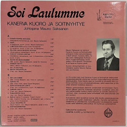 Kanerva Kuoro ja Soitinyhtye: Soi Laulumme - Käytetty LP EX / EX