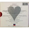 Jose Carreras, Domingo, Montserrat Caballe 1963-1994 455 640-2 Great Love Duets CD Begagnat