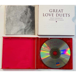 Jose Carreras, Domingo, Montserrat Caballe 1963-1994 455 640-2 Great Love Duets CD Begagnat