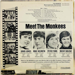 Monkees LP The Monkees  kansi G+ levy VG- Käytetty LP