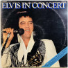 Elvis LP Elvis in Concert 2LP  kansi VG- levy VG Käytetty LP
