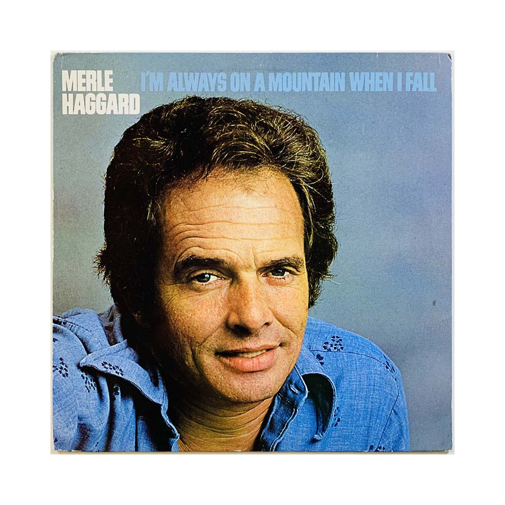 Haggard Merle LP I’m always on a mountain when I fall  kansi VG+ levy EX Käytetty LP