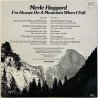 Haggard Merle LP I’m always on a mountain when I fall  kansi VG+ levy EX Käytetty LP