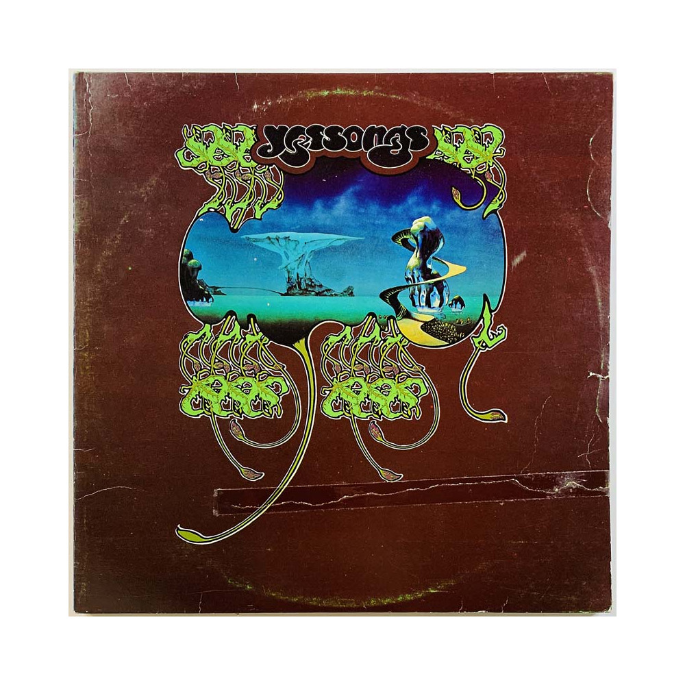 Yes LP Yessongs 3LP  kansi G+ levy VG Käytetty LP