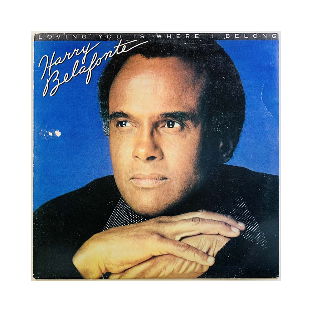 Belafonte Harry LP Loving you is where I belong  kansi VG levy EX Käytetty LP