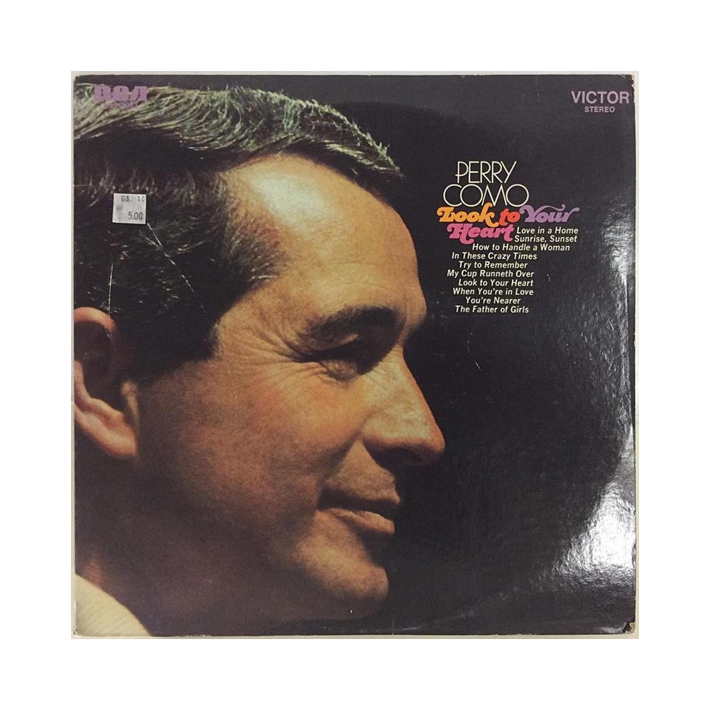 Como Perry: Look To Your Heart - Begagnat LP
