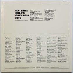 Cole Nat King LP Greatest Hits  kansi EX levy EX Käytetty LP