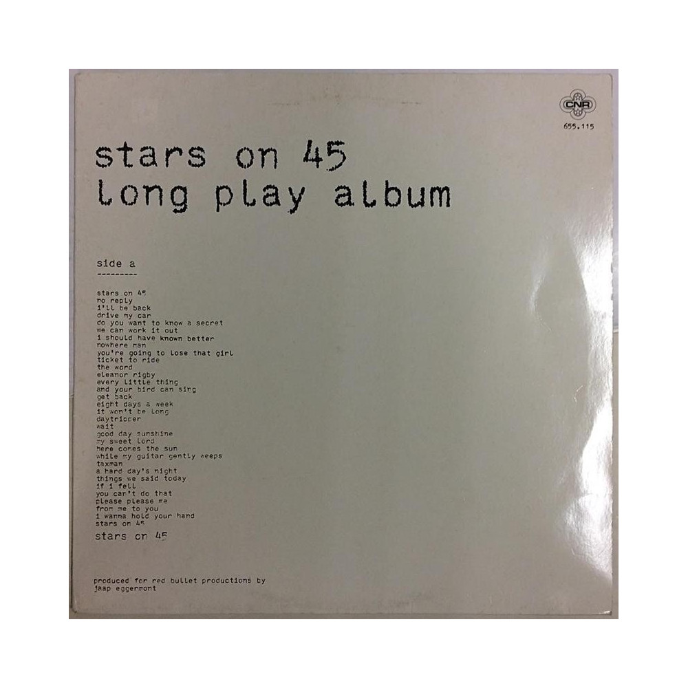 Stars On 45: Long Play Album - Second hand LP
