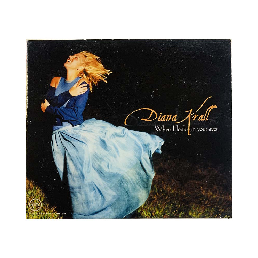 Krall Diana CD When I look in your eyes  kansi EX levy EX Käytetty CD