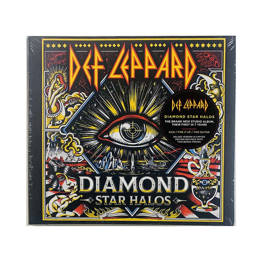 Def Leppard CD Diamond Star Halos, Digisleeve CD