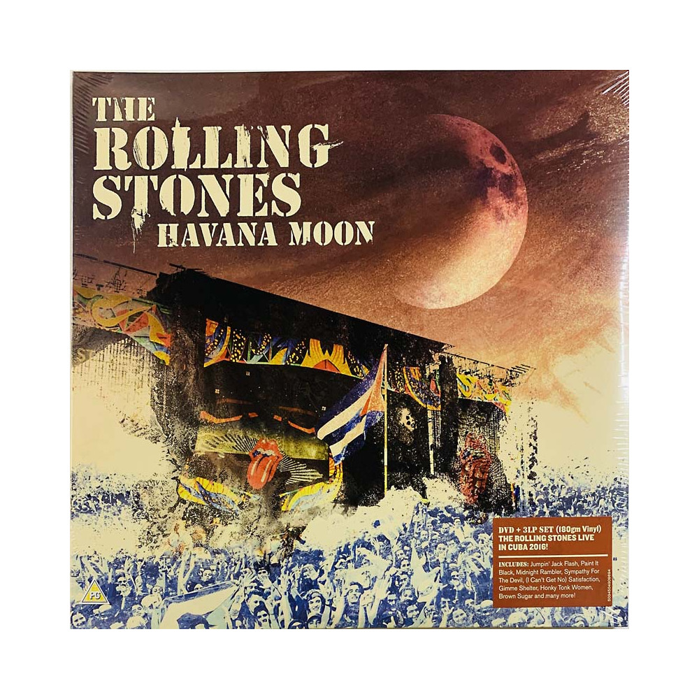 Rolling Stones LP Havana Moon DVD + 3LP LP