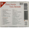 Martin Dean & Tony Bennett CD Dean Martin & Tony Bennett 2CD  kansi EX levy EX Käytetty CD