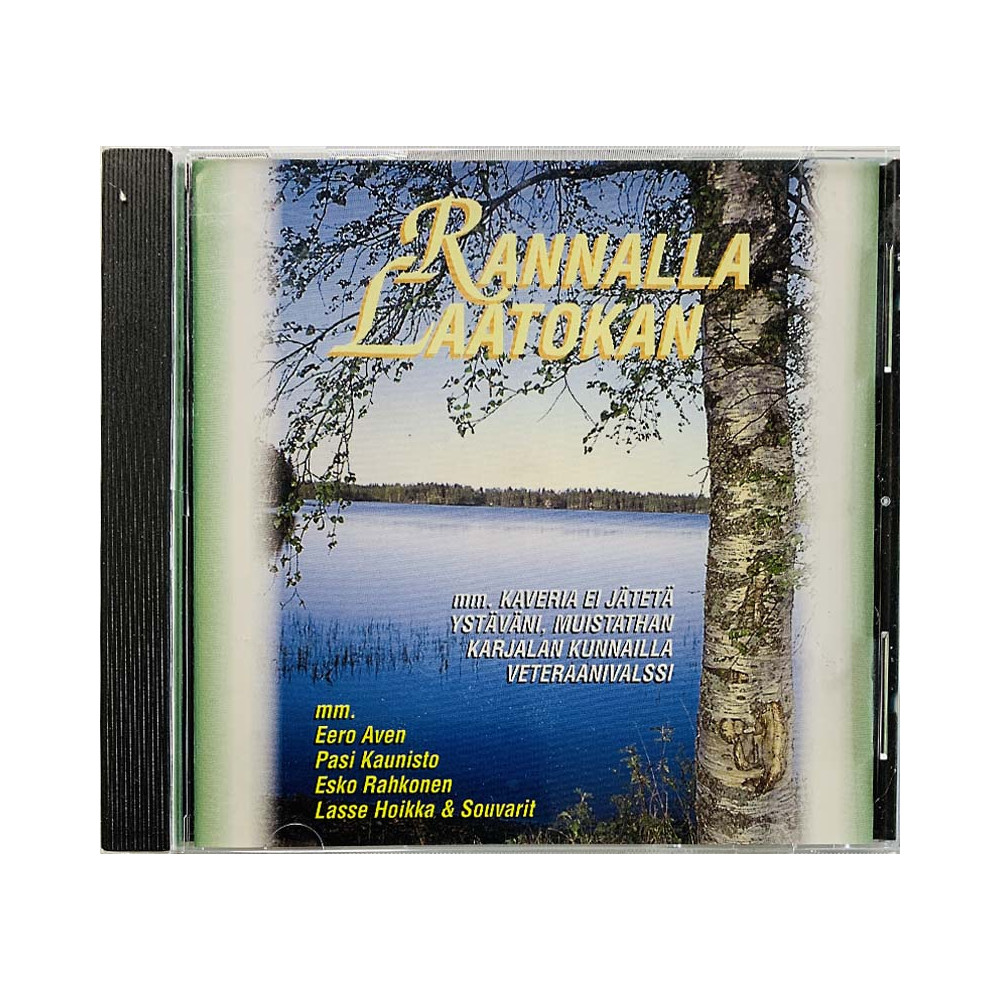 Pasi Kaunisto, Esko Rahkonen, Souvarit CD Rannalla Laatokan  kansi EX levy EX Käytetty CD