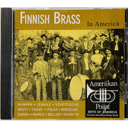 Finnish Brass CD In America  kansi EX levy EX Käytetty CD
