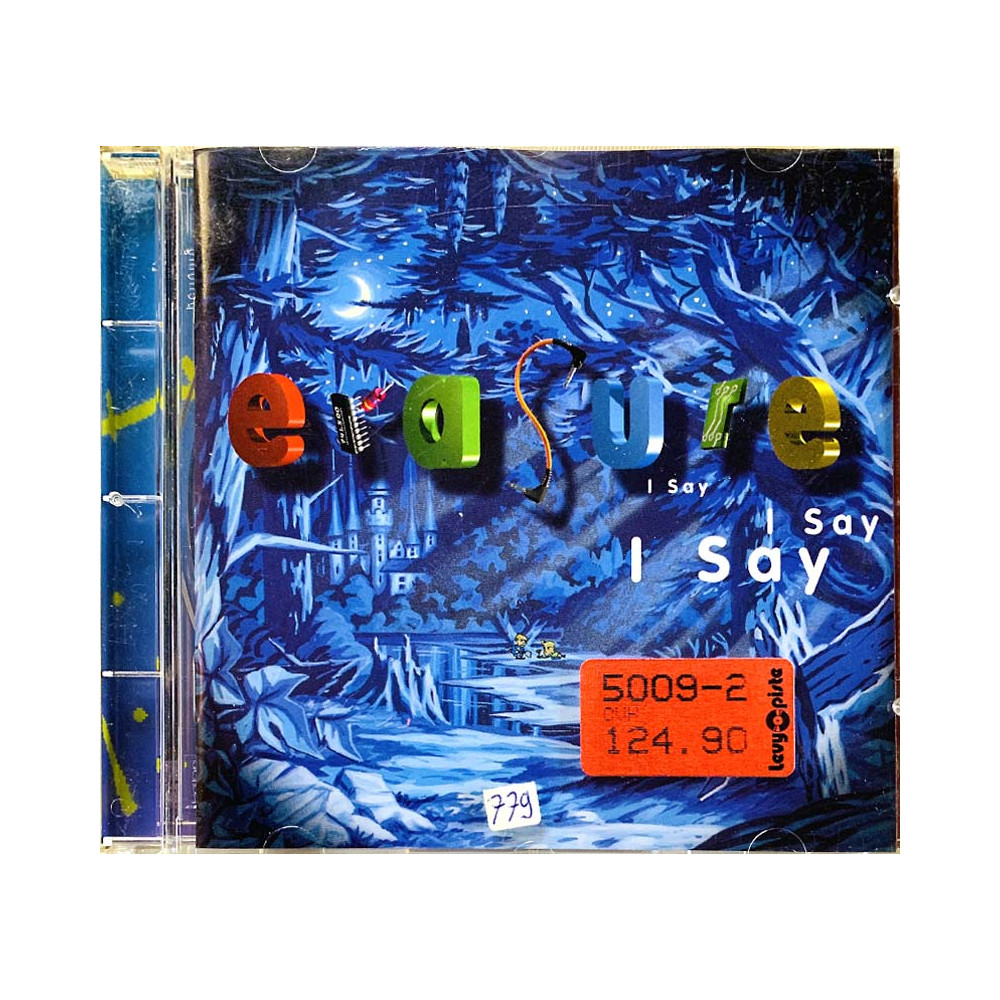 Erasure CD I Say I Say I Say  kansi EX levy EX Käytetty CD