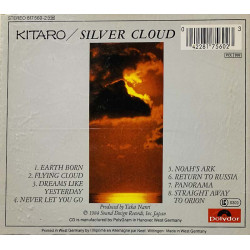 Kitaro CD Silver Cloud  kansi EX levy EX Käytetty CD
