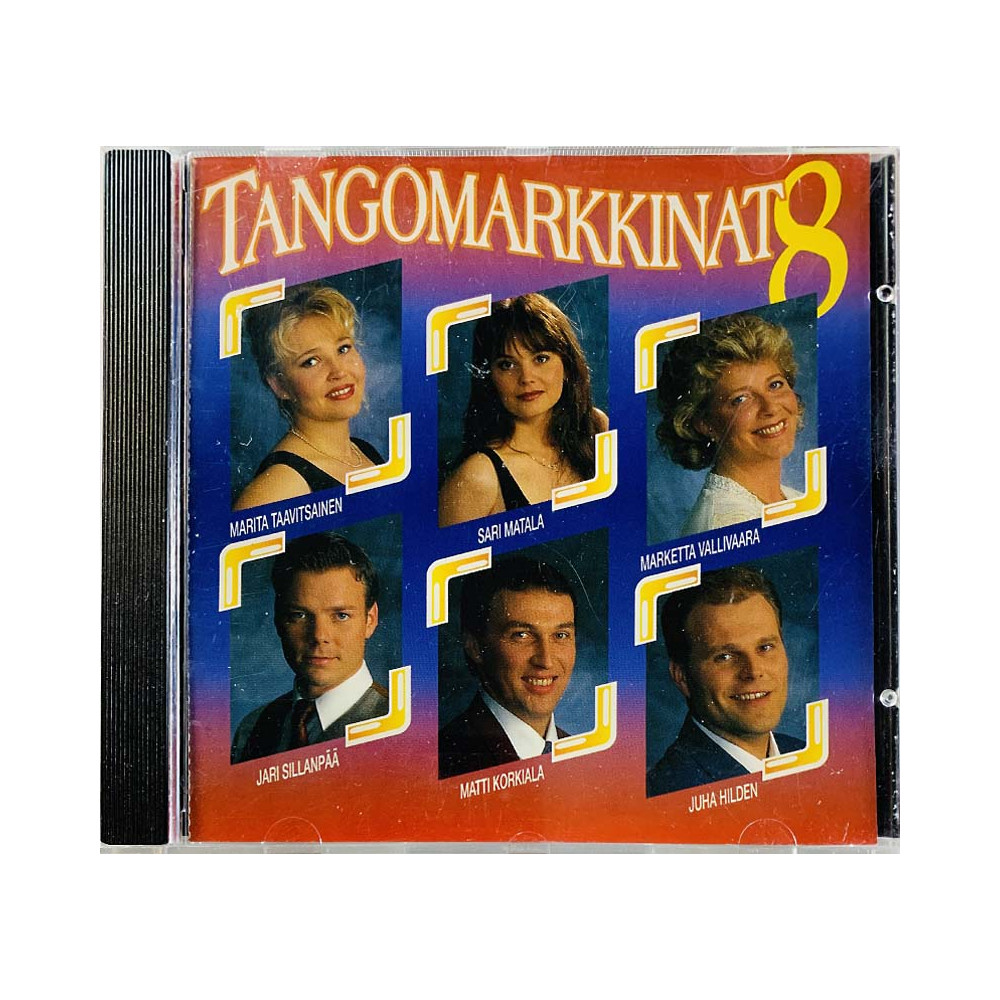 Sauli Lehtonen, Tiina Räsänen, Matti Korkiala ym. 1995 MTVCD 093 Tangomarkkinat 8 CD Begagnat