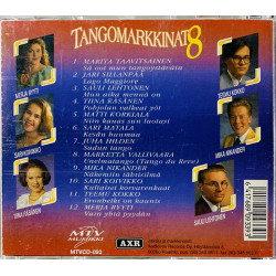 Sauli Lehtonen, Tiina Räsänen, Matti Korkiala ym. 1995 MTVCD 093 Tangomarkkinat 8 CD Begagnat