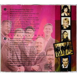 Finlanders, Varjokuva, Johanna Pakonen ym. CD Mitä sulle kuuluu + 24 muuta toiveiskelmää 2CD  kansi EX levy EX Käytetty CD