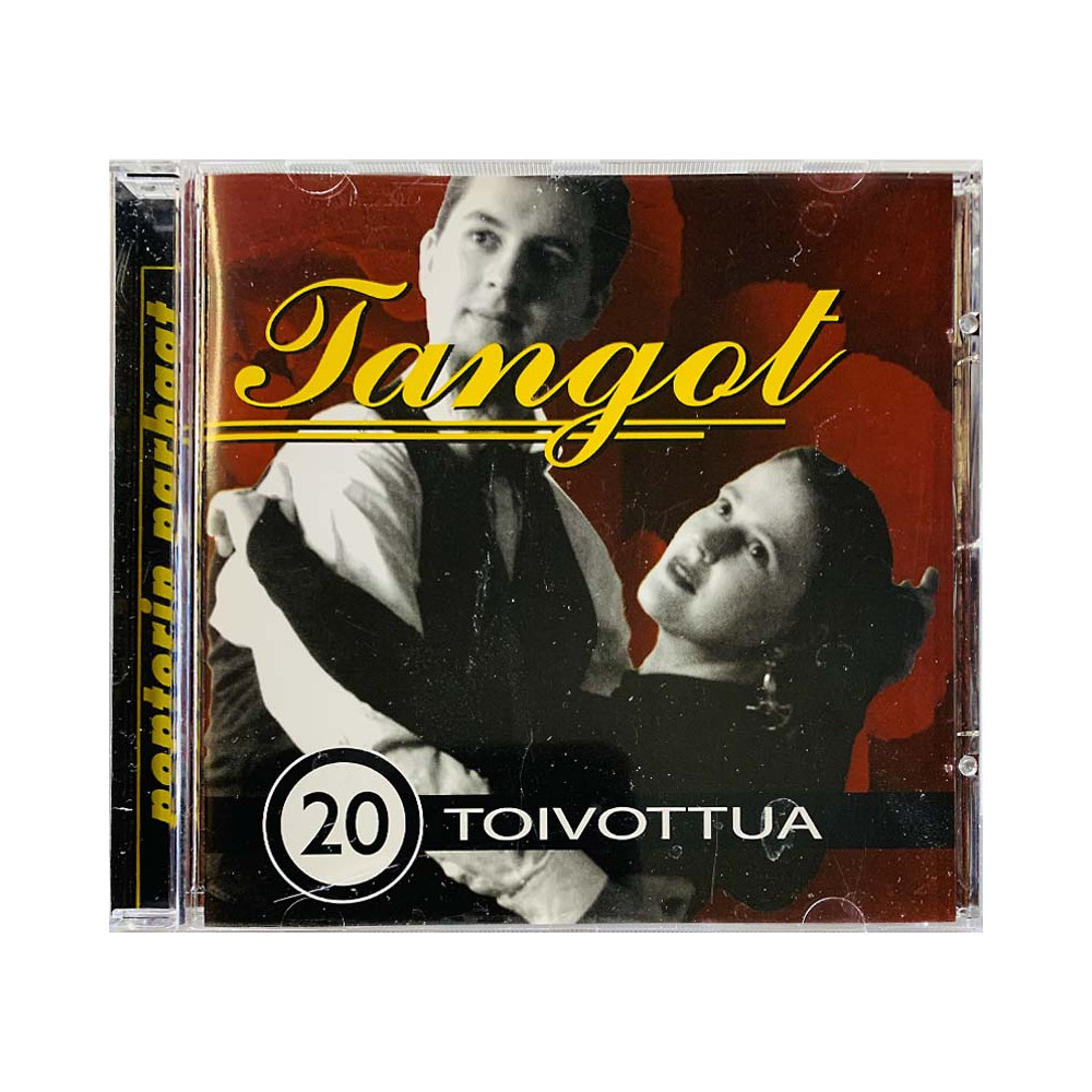 Jaska Mäkynen, Kalevi Korpi, Kaija Pohjola ym. CD Tangot, 20 toivottua  kansi EX levy EX Käytetty CD